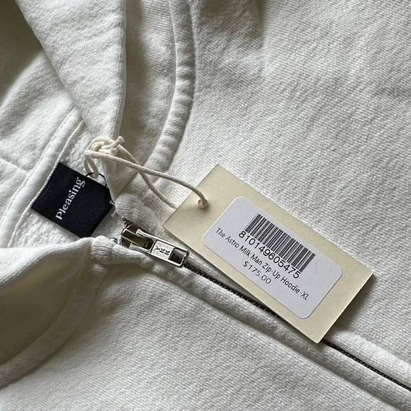 NWT Pleasing The AstroMilk Man Zip-Up Hoodie XL - Picture 5 of 13